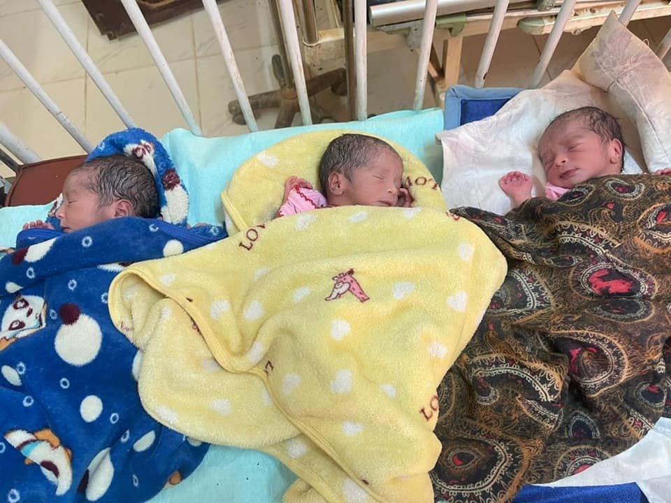 الخرطوم..سيّدة تنجب 3 توائم إناث الخرطوم..سيّدة تنجب 3 توائم إناث