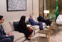 محادثات سعودية أمريكية تتناول التطورات بغزة والسودان والتعاون الثنائي محادثات سعودية أمريكية تتناول التطورات بغزة والسودان والتعاون الثنائي