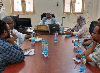 وزير الصحة بالقضارف يلتقي وفد تجمع الأطباء السودانيين بالولايات المتحدة وزير الصحة بالقضارف يلتقي وفد تجمع الأطباء السودانيين بالولايات المتحدة