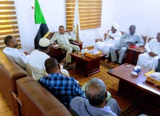 والي الشمالية يطلع على قضايا الخدمات بمنطقة الصحابة والي الشمالية يطلع على قضايا الخدمات بمنطقة الصحابة