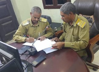 المدير التنفيذي الجديد لمحلية ابوحمد يتسلم مهامه المدير التنفيذي الجديد لمحلية ابوحمد يتسلم مهامه