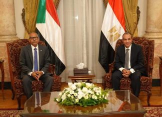 وزير الخارجية يلتقي بنظيره المصري وزير الخارجية يلتقي بنظيره المصري