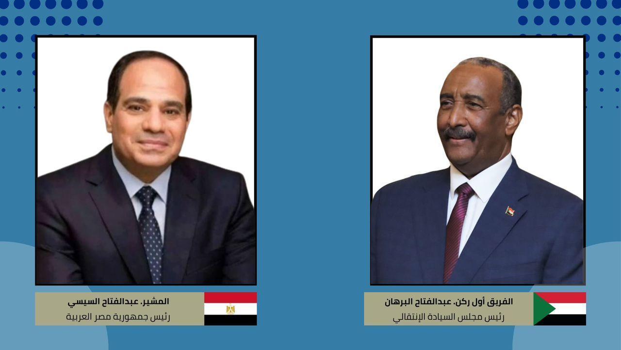 البرهان يهنيء الرئيس المصري عبدالفتاح السيسي بذكرى العيد الوطني لبلاده البرهان يهنيء الرئيس المصري عبدالفتاح السيسي بذكرى العيد الوطني لبلاده