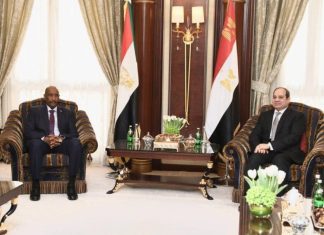 البرهان يبعث برقية إلى السيسي .. إليك التفاصيل البرهان يبعث برقية إلى السيسي .. إليك التفاصيل
