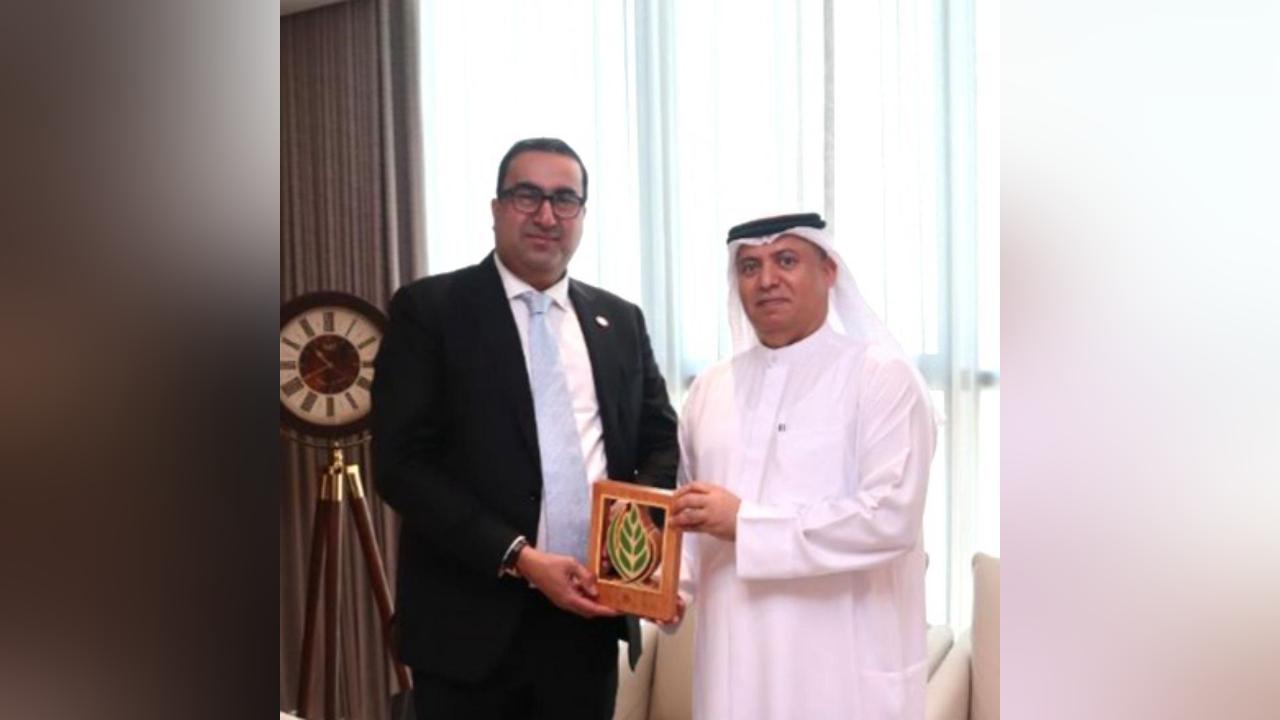 بحث سبل التعاون بين الهيئة العربيةللاستثمار والإنماءالزراعي و (الفاو) بحث سبل التعاون بين الهيئة العربيةللاستثمار والإنماءالزراعي و (الفاو)