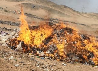 إبادة مواد غذائية منتهية الصلاحية بقطاع وادي حلفا إبادة مواد غذائية منتهية الصلاحية بقطاع وادي حلفا