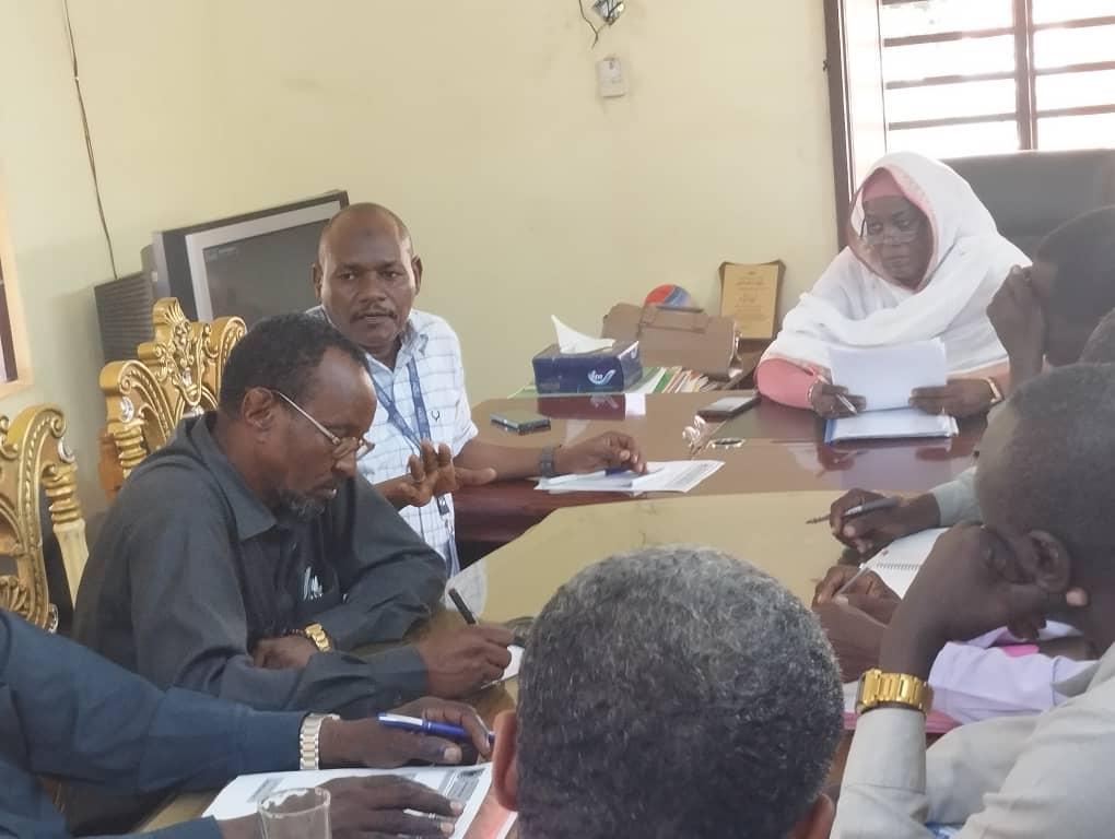 اجتماع مشترك بين المديرين التنفيذيين لمحليات شمال كردفان ومنظمتي الهجرة الدولية وبلان سودان اجتماع مشترك بين المديرين التنفيذيين لمحليات شمال كردفان ومنظمتي الهجرة الدولية وبلان سودان