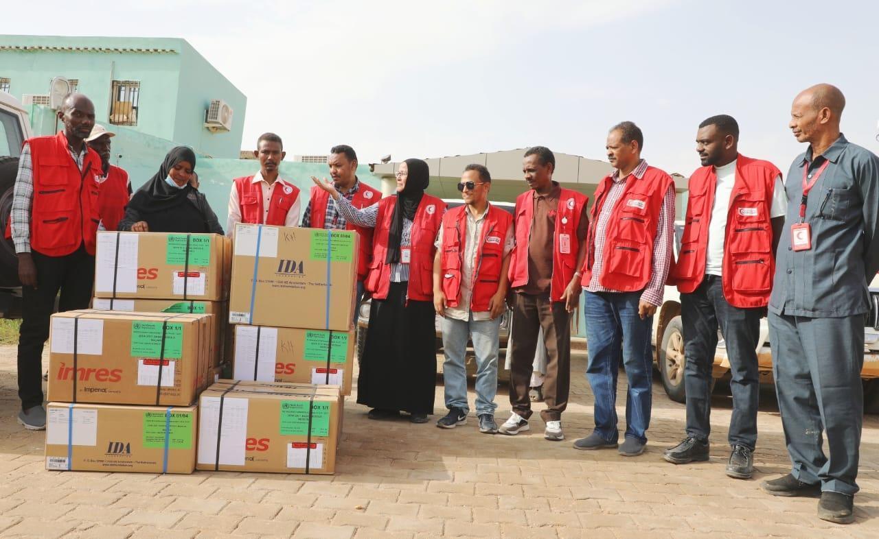 الامين العام لجمعية الهلال الأحمر السوداني تلتقي المدير التنفيذي لمحلية ابو حمد الامين العام لجمعية الهلال الأحمر السوداني تلتقي المدير التنفيذي لمحلية ابو حمد