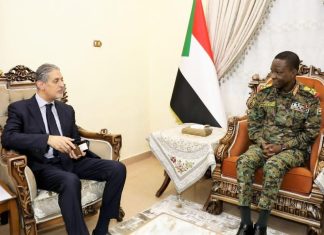 عضو مجلس السيادة الفريق أول ركن كباشي يلتقي السفير المصري بالسودان عضو مجلس السيادة الفريق أول ركن كباشي يلتقي السفير المصري بالسودان