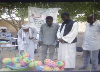 تنفيذ مشروع أيادي الخير بدار (المايقوما) بكسلا تنفيذ مشروع أيادي الخير بدار (المايقوما) بكسلا