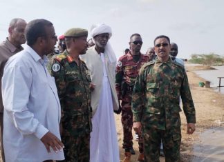 تدفق مياه القاش يعزل قرى بمحليات كسلا الشمالية بالكامل تدفق مياه القاش يعزل قرى بمحليات كسلا الشمالية بالكامل