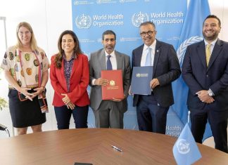 الإمارات تقدم 8 ملايين دولار أمريكي لدعم “الصحة العالمية” في السودان الإمارات تقدم 8 ملايين دولار أمريكي لدعم "الصحة العالمية" في السودان