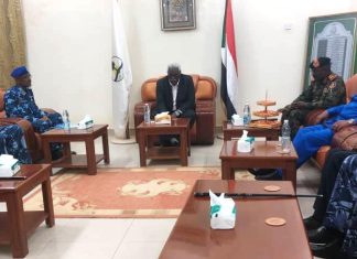 والي نهر النيل يستقبل وفد قيادات الشرطة والي نهر النيل يستقبل وفد قيادات الشرطة