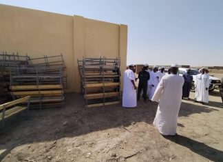 تنفيذي دلقو يدشن توزيع الإجلاس للمدارس تنفيذي دلقو يدشن توزيع الإجلاس للمدارس