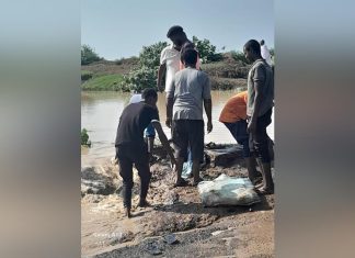 حكومة الجزيرة تتصدي لسيول ضربت محلية المناقل حكومة الجزيرة تتصدي لسيول ضربت محلية المناقل