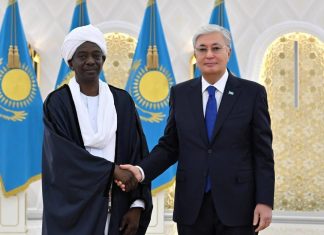 محمد الغزالي سفيراً فوق العادة ومفوضاً لجمهورية السودان لدى جمهورية كازاخستان محمد الغزالي سفيراً فوق العادة ومفوضاً لجمهورية السودان لدى جمهورية كازاخستان
