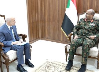 جابر يبحث مع ممثل اليونسيف بالسودان التعاون والتنسيق لدعم الأطفال جابر يبحث مع ممثل اليونسيف بالسودان التعاون والتنسيق لدعم الأطفال