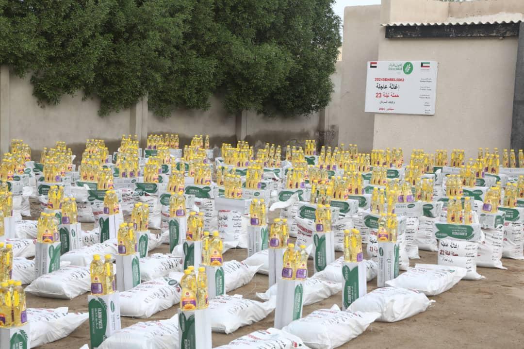 جمعية العون المباشر الكويتي توزع مساعدات غذائية ببورتسودان جمعية العون المباشر الكويتي توزع مساعدات غذائية ببورتسودان