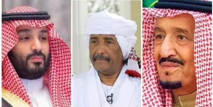 البرهان يبعث برقية تهنئة لخادم الحرمين الشريفين وولي عهده بمناسبة العيد الوطني للمملكة البرهان يبعث برقية تهنئة لخادم الحرمين الشريفين وولي عهده بمناسبة العيد الوطني للمملكة