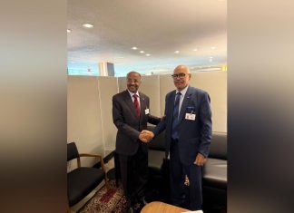 وزير الخارجية يلتقي بنظيره الإريتري ببنيويورك وزير الخارجية يلتقي بنظيره الإريتري ببنيويورك