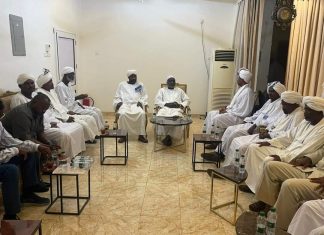 رئيس حركة العدل و المساواة السودانية يلتقي تنسيقية بني هلبة رئيس حركة العدل و المساواة السودانية يلتقي تنسيقية بني هلبة