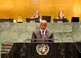 البرهان من على منبر الامم المتحدة يعلن خارطة إنهاء الحرب واحتلال الدعم السريع لأراضي السودان البرهان من على منبر الامم المتحدة يعلن خارطة إنهاء الحرب واحتلال الدعم السريع لأراضي السودان
