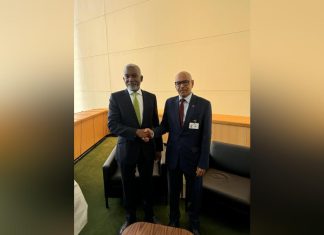 وزير الخارجية يلتقي بنظيره النيجيري وزير الخارجية يلتقي بنظيره النيجيري
