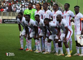 البرهان يبعث رسالة إلى منتخب السودان بعد فوزه على غانا في تصفيات كأس الأمم الأفريقية وإبراهيم جابر يتحدث عن التعافي في كل الميادين البرهان يبعث رسالة إلى منتخب السودان بعد فوزه على غانا في تصفيات كأس الأمم الأفريقية وإبراهيم جابر يتحدث عن التعافي في كل الميادين