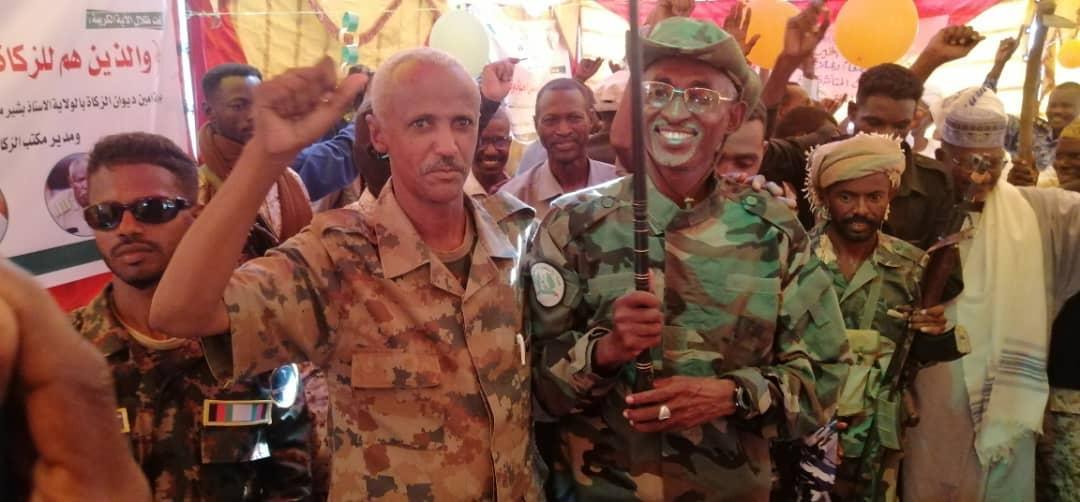 ممثل والي ولاية سنار يقف على جاهزية المجاهدين والمستنفرين لاسناد القوات المسلحة لتحرير ولايتي سنار والجزيرة