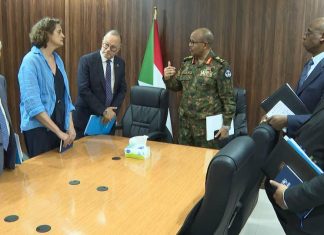 جابر يؤكد إلتزام الحكومة السودانية بالتعاون مع جميع المنظمات لضمان إيصال المساعدات الإنسانية جابر يؤكد إلتزام الحكومة السودانية بالتعاون مع جميع المنظمات لضمان إيصال المساعدات الإنسانية