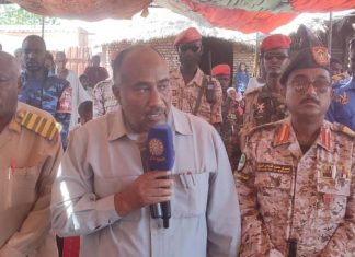 والى القضارف بالإنابة يشهد مراسم تأبين شهيد محلية الرهد بمدينة الحواته والى القضارف بالإنابة يشهد مراسم تأبين شهيد محلية الرهد بمدينة الحواته