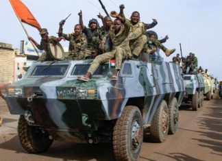 الجيش السوداني يواصل تقدمه ويستعيد السيطرة على مدينة السوكي الجيش السوداني يواصل تقدمه ويستعيد السيطرة على مدينة السوكي