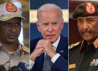 بايدن يضع خطة لإنهاء أزمة السودان ويحدد موعدها قبيل مغادرته البيت الأبيض بايدن يضع خطة لإنهاء أزمة السودان ويحدد موعدها قبيل مغادرته البيت الأبيض