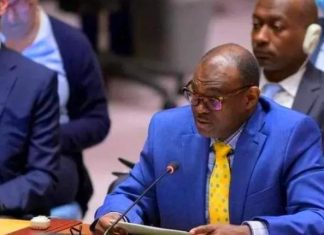 السودان يضع أمام مجلس الأمن إقتراحات جديدة لتنفيذ إعلان جدة ويستبق مشروع قرار بريطاني السودان يضع أمام مجلس الأمن إقتراحات جديدة لتنفيذ إعلان جدة ويستبق مشروع قرار بريطاني
