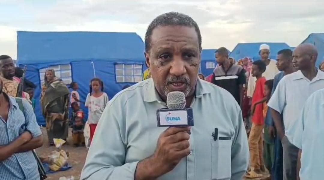 وزير صحة الجزيرة يقف على اوضاع النازحين بحلفا الجديدة وزير صحة الجزيرة يقف على اوضاع النازحين بحلفا الجديدة
