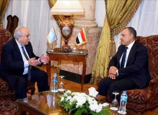 وزير خارجية مصر ومبعوث أممي يبحثان جهود وقف إطلاق النار بالسودان وزير خارجية مصر ومبعوث أممي يبحثان جهود وقف إطلاق النار بالسودان