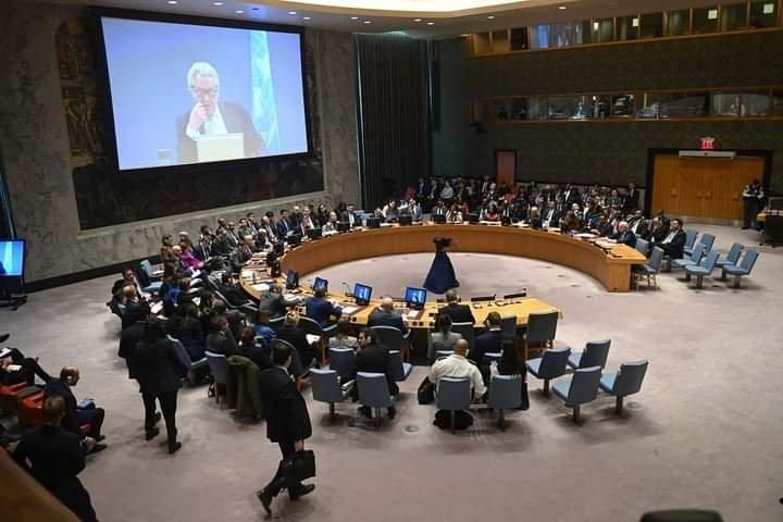 مجلس الأمن الدولي يصوت على قرار بشأن بعثة دولية في السودان مجلس الأمن الدولي يصوت على قرار بشأن بعثة دولية في السودان