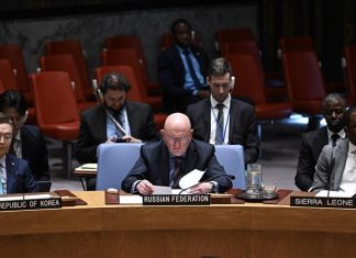 روسيا تستخدم الفيتو ضد قرار يدعو الفرقاء السودانيين لتنفيذ إعلان جدة روسيا تستخدم الفيتو ضد قرار يدعو الفرقاء السودانيين لتنفيذ إعلان جدة