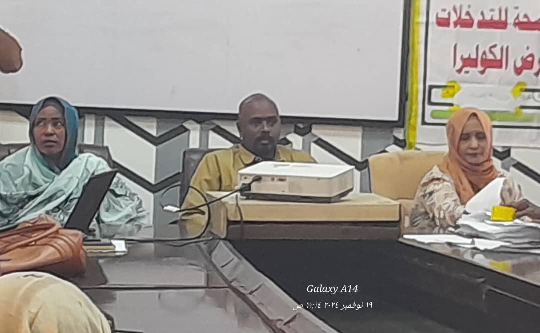 إدارة تعزيز الصحة بالولاية الشمالية تقيم ورشة تدريبية للتدخلات الصحية ومجابهة وباء الكوليرا بالدبة إدارة تعزيز الصحة بالولاية الشمالية تقيم ورشة تدريبية للتدخلات الصحية ومجابهة وباء الكوليرا بالدبة