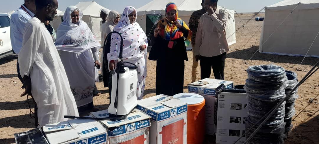 وزير الصحة بنهر النيل تتفقد الأعمال الاولية لمركز معالجة حالات الكوليرا ORP بالمكابراب وزير الصحة بنهر النيل تتفقد الأعمال الاولية لمركز معالجة حالات الكوليرا ORP بالمكابراب