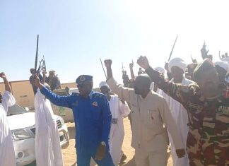محلية الدبة تعلن جاهزيتها لتحرير السودان وتودع متحرك حلف الكرامة محلية الدبة تعلن جاهزيتها لتحرير السودان وتودع متحرك حلف الكرامة