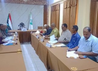إجتماع تقييم مشاريع التنمية بالخرطوم يقف على جهود تحسين المظهر العام وإعادة تأهيل الطرق إجتماع تقييم مشاريع التنمية بالخرطوم يقف على جهود تحسين المظهر العام وإعادة تأهيل الطرق