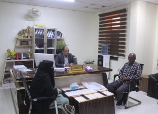 التأمين الصحي بنهر النيل يقف علي سير أداء العيادات المجانيه لنازحي شرق الجزيرة التأمين الصحي بنهر النيل يقف علي سير أداء العيادات المجانيه لنازحي شرق الجزيرة