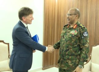 جابر يلتقي الممثل الخاص للمملكة المتحدة بالسودان جابر يلتقي الممثل الخاص للمملكة المتحدة بالسودان