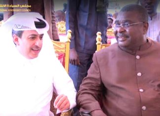 عضو مجلس السيادة صلاح الدين آدم يعبر عن تقديره لدولة قطر لوقوفها مع الشعب السوداني عضو مجلس السيادة صلاح الدين آدم يعبر عن تقديره لدولة قطر لوقوفها مع الشعب السوداني