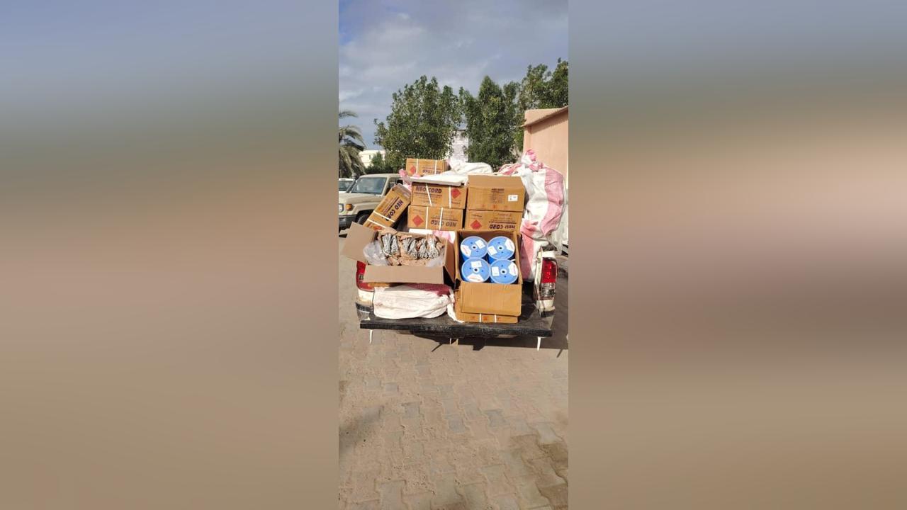 مكافحة التهريب البحر الأحمر تضبط شحنة متفجرات مكافحة التهريب البحر الأحمر تضبط شحنة متفجرات