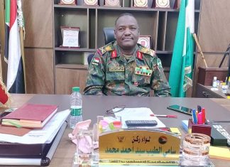 قائد الفرقة ١٨ مشاة بالنيل الأبيض : جاهزون للتصدي للمحاولات اليائسة للمليشيا المتمردة في كل المحاور قائد الفرقة ١٨ مشاة بالنيل الأبيض : جاهزون للتصدي للمحاولات اليائسة للمليشيا المتمردة في كل المحاور