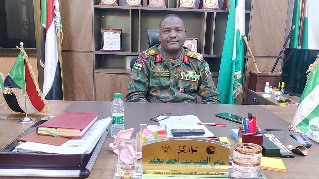 قائد الفرقة ١٨ مشاة بالنيل الأبيض : جاهزون للتصدي للمحاولات اليائسة للمليشيا المتمردة في كل المحاور قائد الفرقة ١٨ مشاة بالنيل الأبيض : جاهزون للتصدي للمحاولات اليائسة للمليشيا المتمردة في كل المحاور