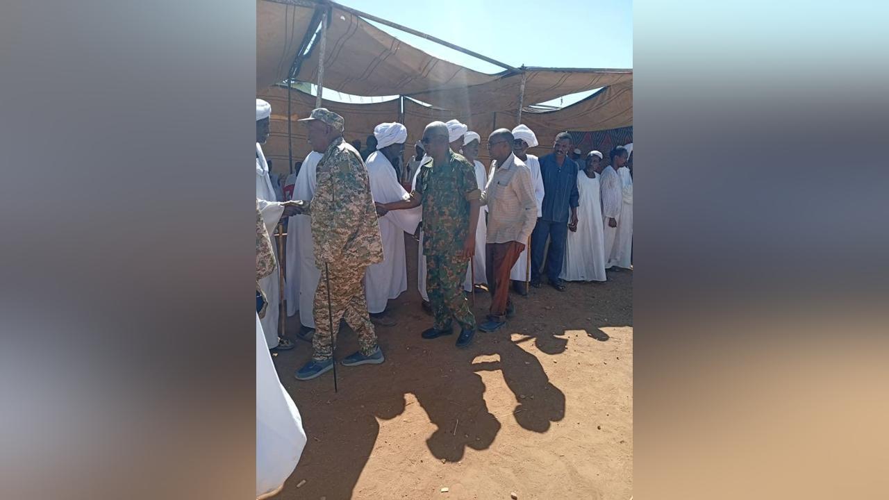 وفد المقاومة الشعبية بالنيل الأبيض يؤدي واجب العزاء في شهداء منطقة نوري بمحلية الجبلين وفد المقاومة الشعبية بالنيل الأبيض يؤدي واجب العزاء في شهداء منطقة نوري بمحلية الجبلين