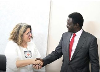 مناوي يلتقي برئيسة الصليب الأحمر في السودان مناوي يلتقي برئيسة الصليب الأحمر في السودان